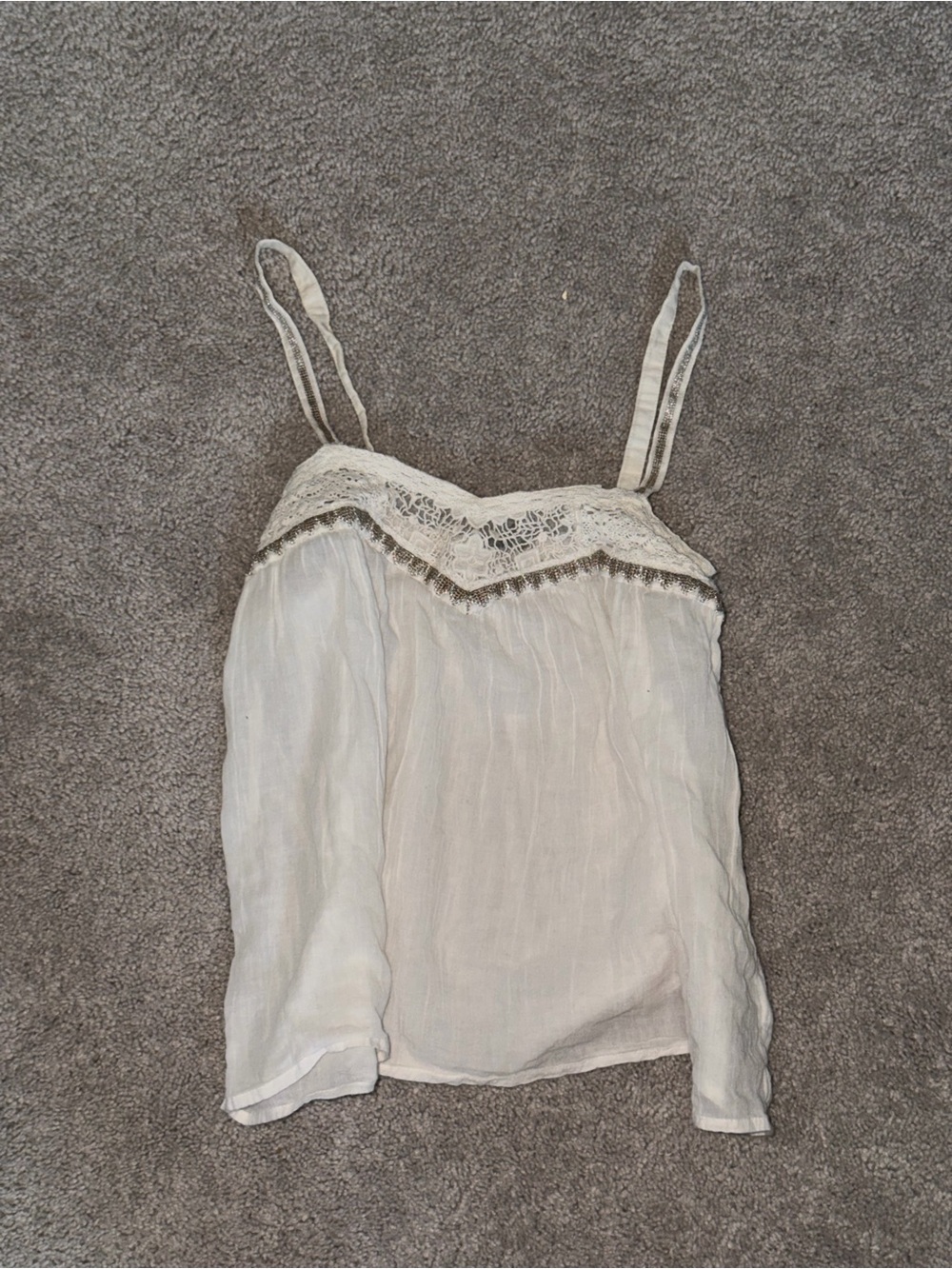 American eagle white tank 100% cotton